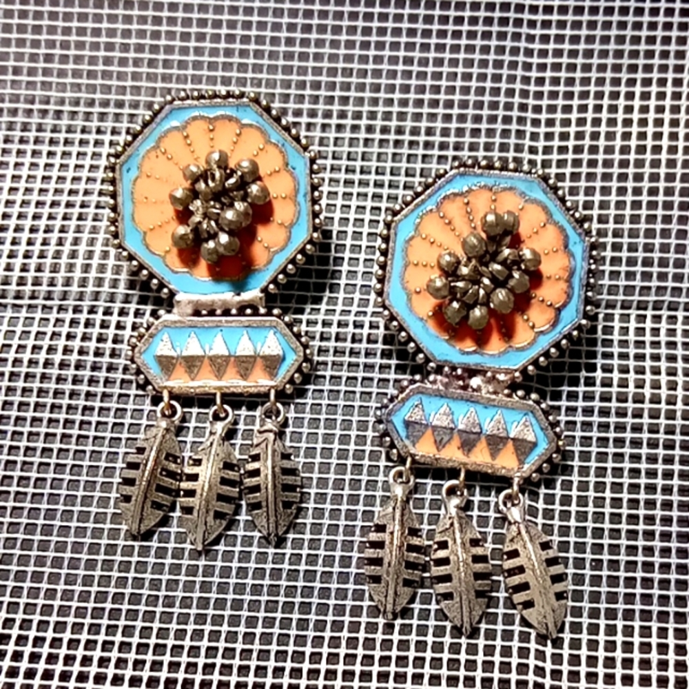 Hand paint Earing